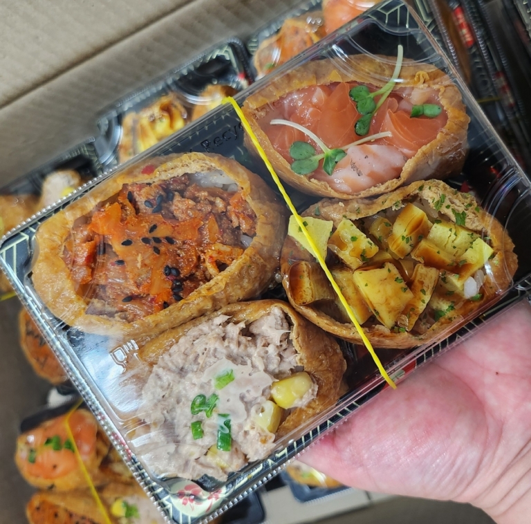 대왕유부초밥 4P 13000